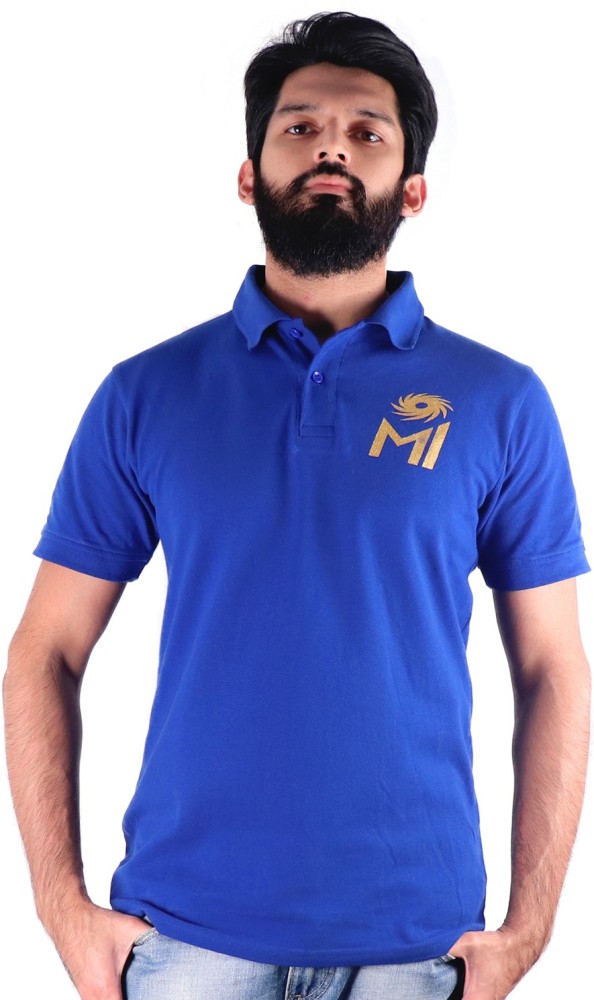 Mumbai Indians Dapper Look Polo T-Shirt