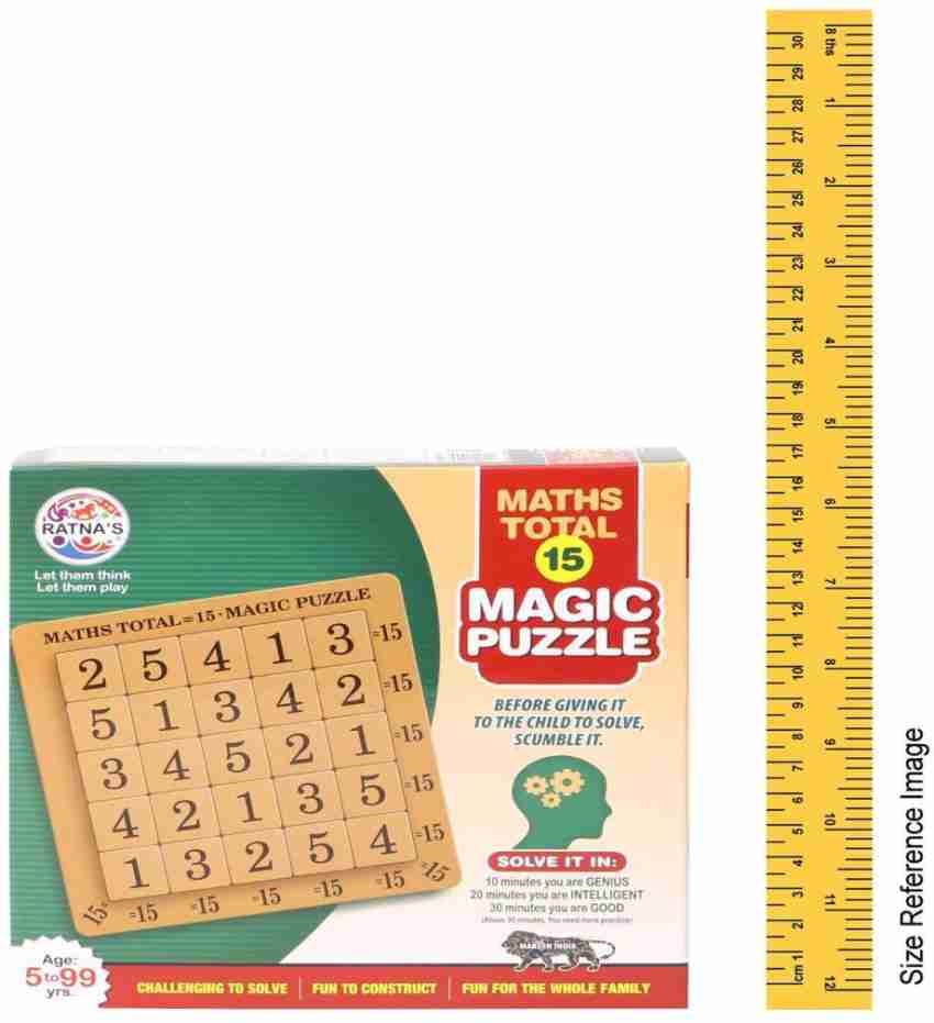 Ratnas MAGIC MATHS PUZZLE 15 FOR KIDS, Price in India - Buy Ratnas ...