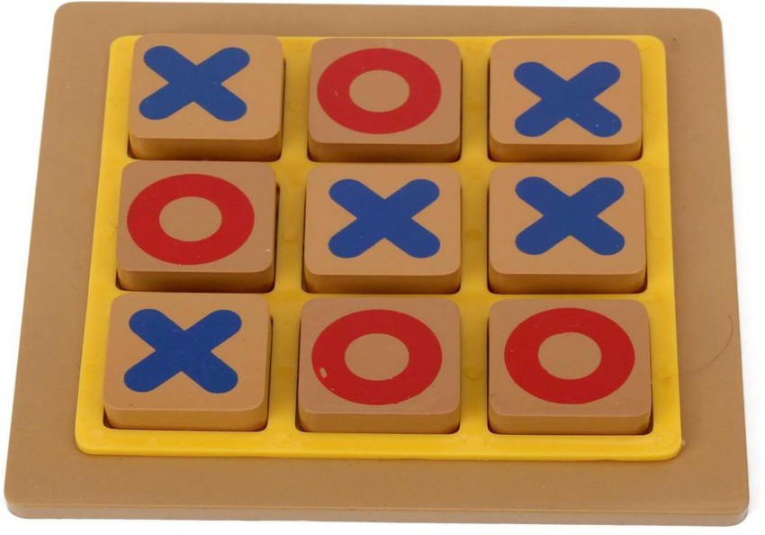 Tic Tac Toe Game 4.5 cm Green, Toys \ Games