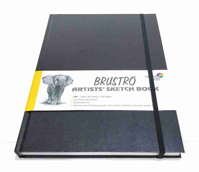 VenTechno Q' Designer Sketch Book / Drawing Book Wiro Bound 9 x 12