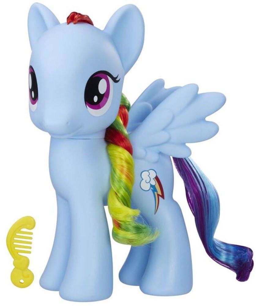 My Little Pony 14cm Cartoon Rainbow Horse Anime Action Figure Model Kids  Gift US