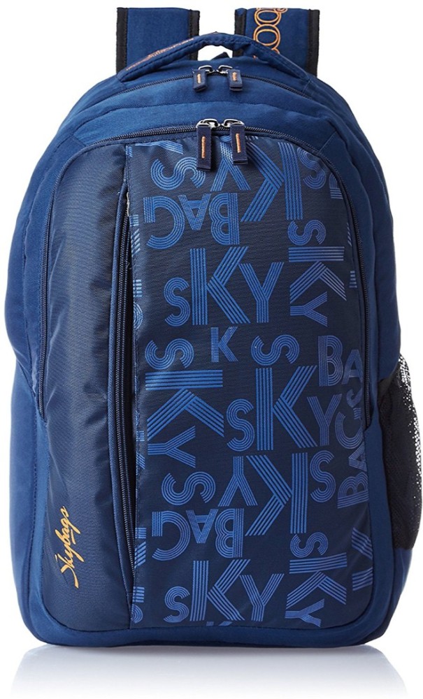 skybags unisex grey printed footloose leo 03 backpack