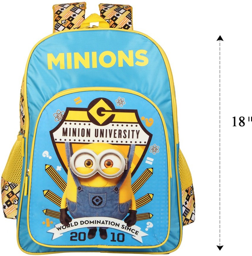 Despicable Me Minions Licensed Multipurpose School Bag (Royal Blue) new