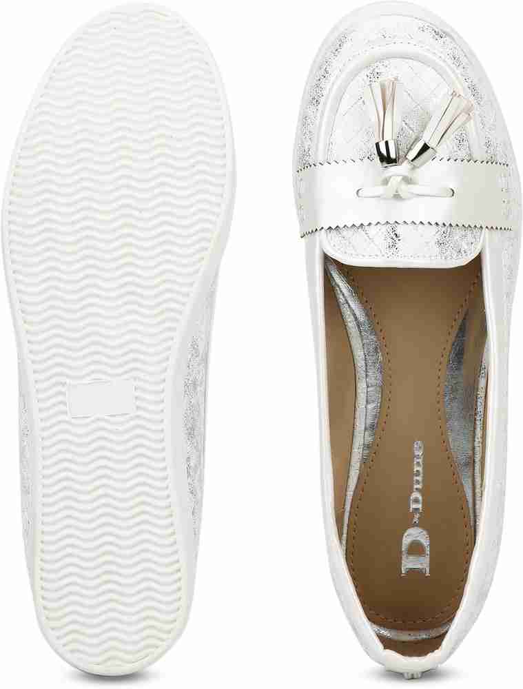 Dune white hotsell flat shoes