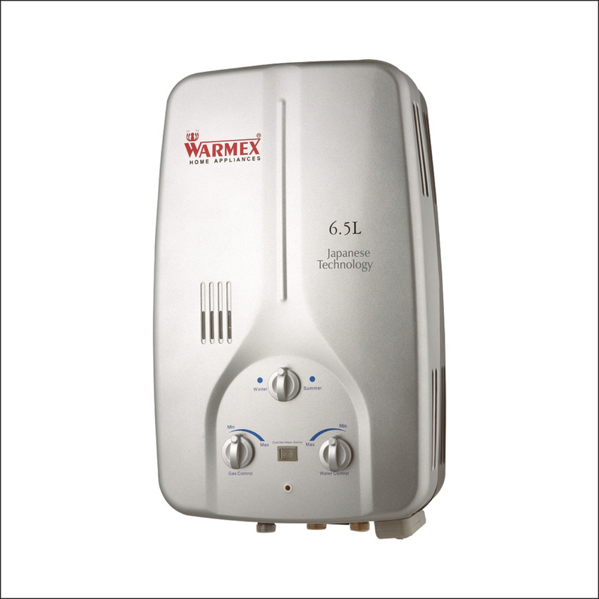 WARMEX 6.5 L Gas Water Geyser (Gas Water Heater GWH 09 (Silver), Silver)  Price in India - Buy WARMEX 6.5 L Gas Water Geyser (Gas Water Heater GWH 09  (Silver), Silver) online at Flipkart.com