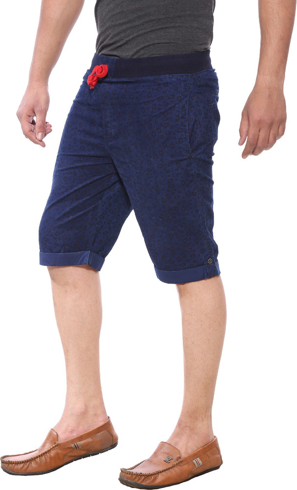 XN REPLAY Printed Men Three Fourths 
