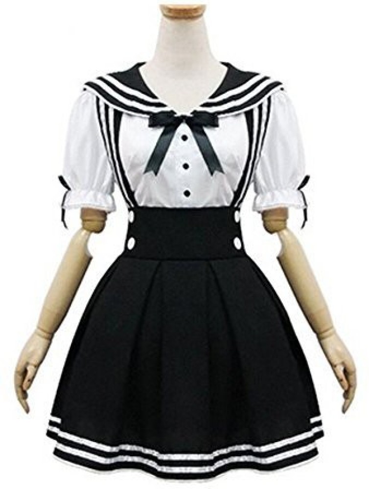 Lovely Japan School Uniform Costume Japan Anime Girl Maid Sailor School  Lolita Sexy Dress Women Vestidos  Fruugo IN