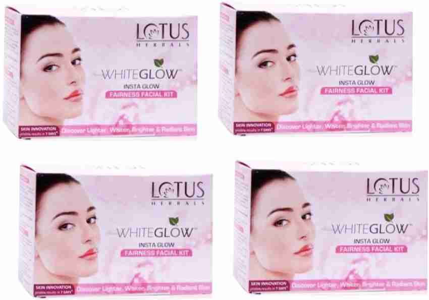 Lotus white glow facial clearance kit