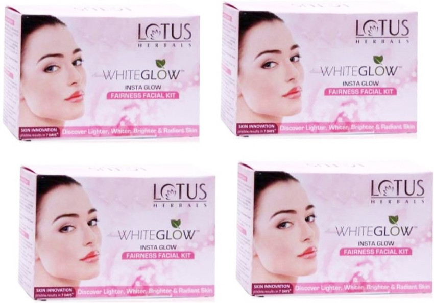 Lotus whitening cheap facial kit
