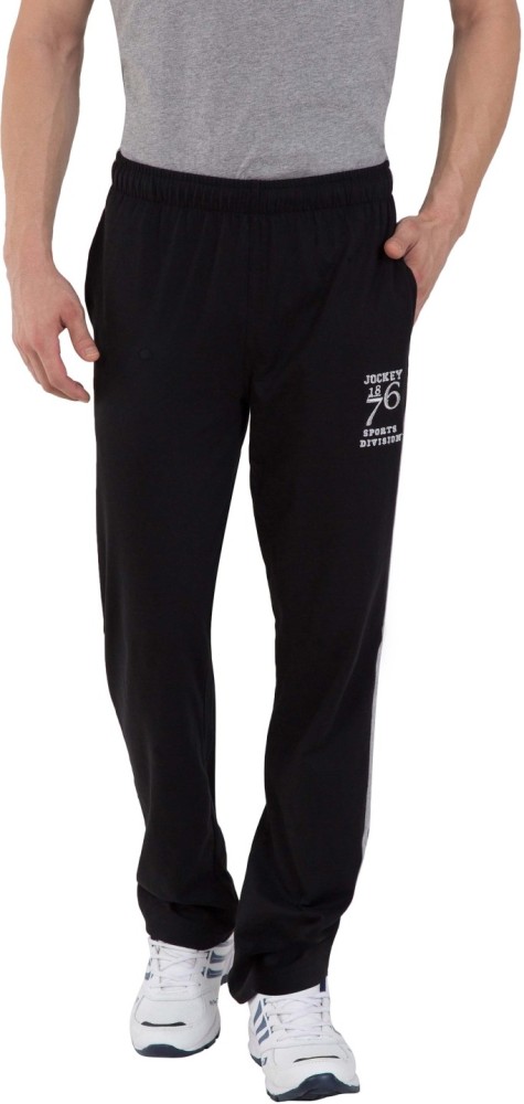 Buy Mens Super Combed Cotton Rich Slim Fit Trackpants with StayFresh  Treatment  Black SP27  Jockey India