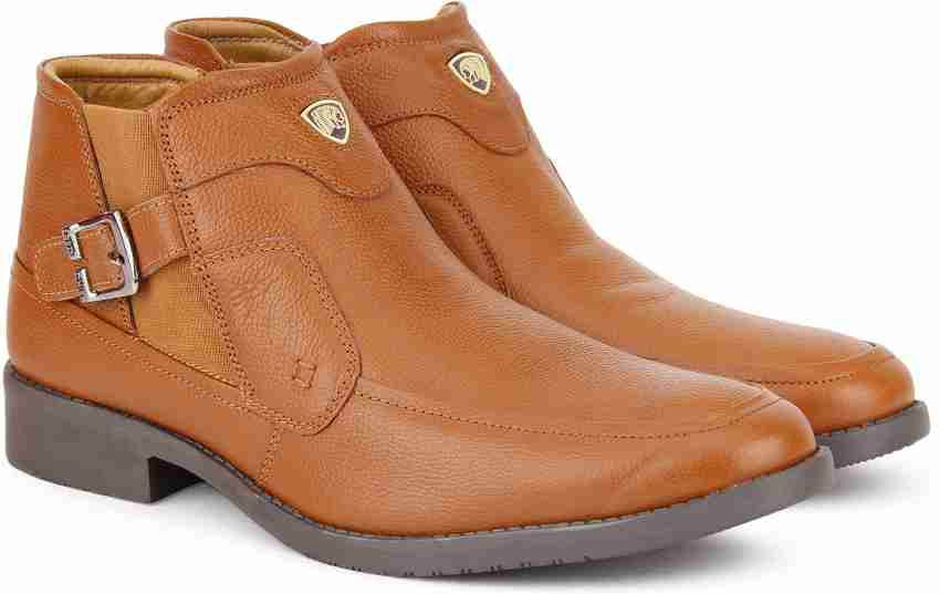 red chief tan boots