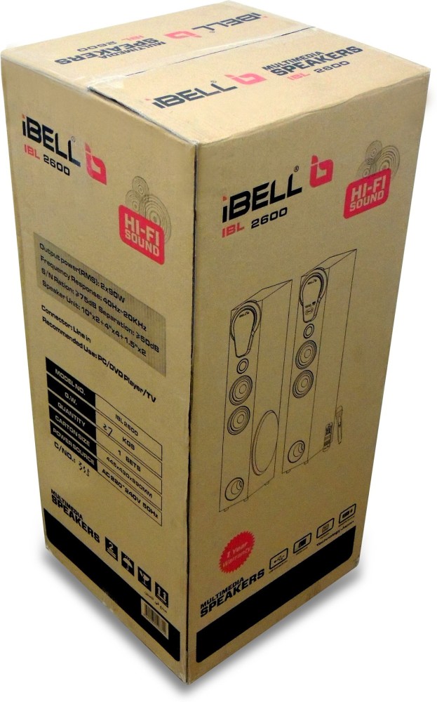 ibell 2600 tower speaker