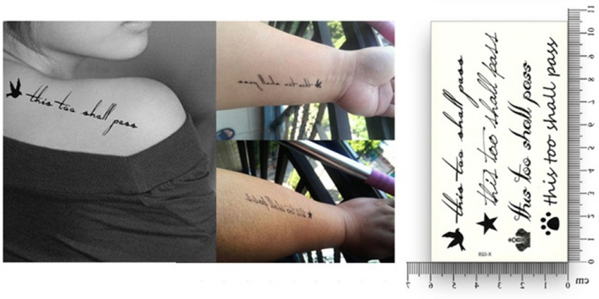This Too Shall Pass Tattoo Ideas  Meaning  Tattoo Glee
