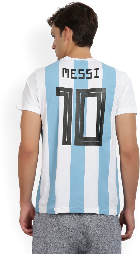 JERSEYKART MESSI T-SHIRT [ WHITE ] Price in India - Buy JERSEYKART MESSI T- SHIRT [ WHITE ] online at undefined