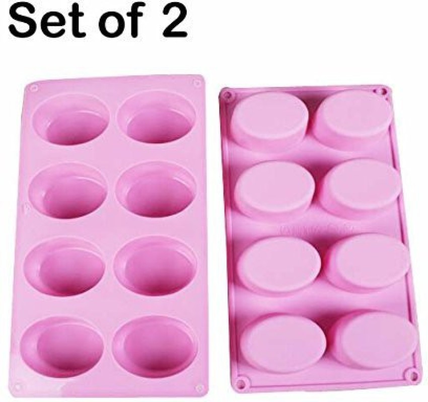 Ouddy 4 Pack Ice Cube Molds with Lids, Silicone Ice Cubes Trays