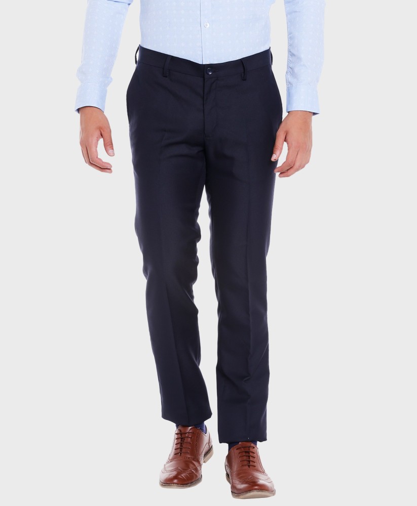 Buy STOP Knitech Collection Mens Knitted Trouser With Super Stretch   Supercrease  Shoppers Stop