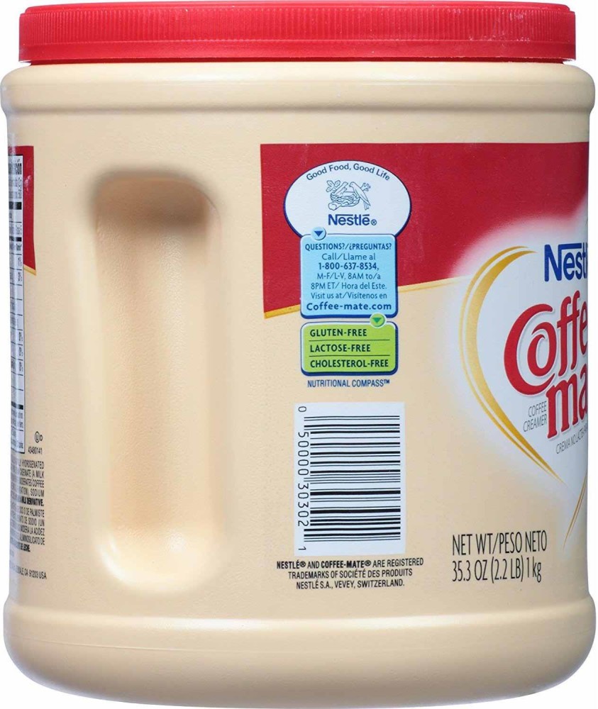 NESTLE Coffee-mate The Original Canister - 1kg (35.3oz) Price in India -  Buy NESTLE Coffee-mate The Original Canister - 1kg (35.3oz) online at