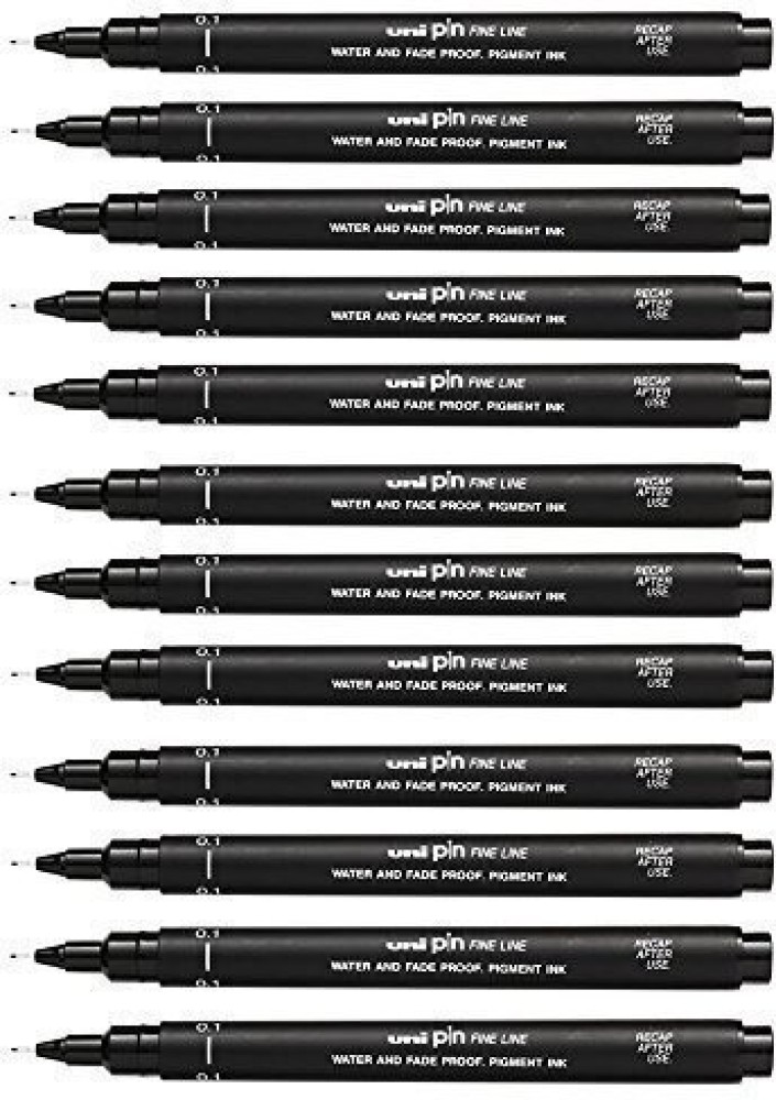 Uniball Pen Uni Pin Fine Line Pen Technical Drawing Pens Art Pen