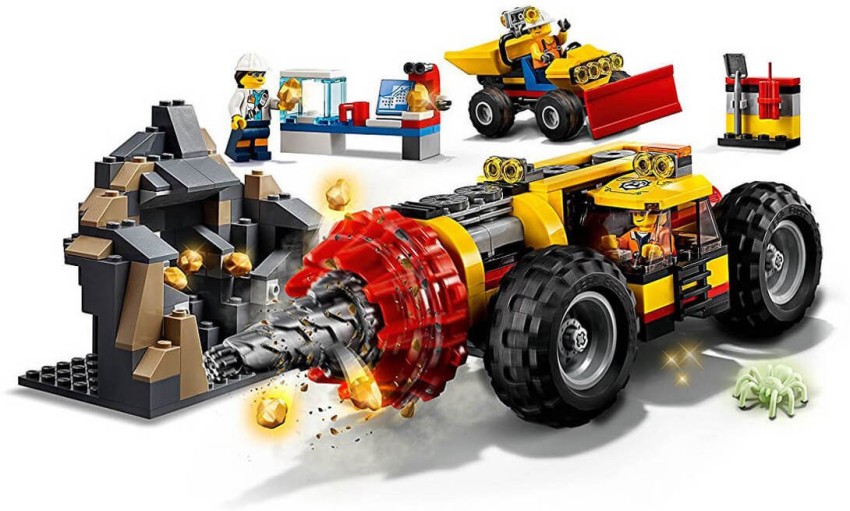 LEGO Mining Heavy 60186 - Toy Set For 5+ Year Childrens (294 Pcs) - Mining Heavy Driller 60186 - Toy Set For 5+ Year Childrens (294 Pcs) . Buy Mining Heavy