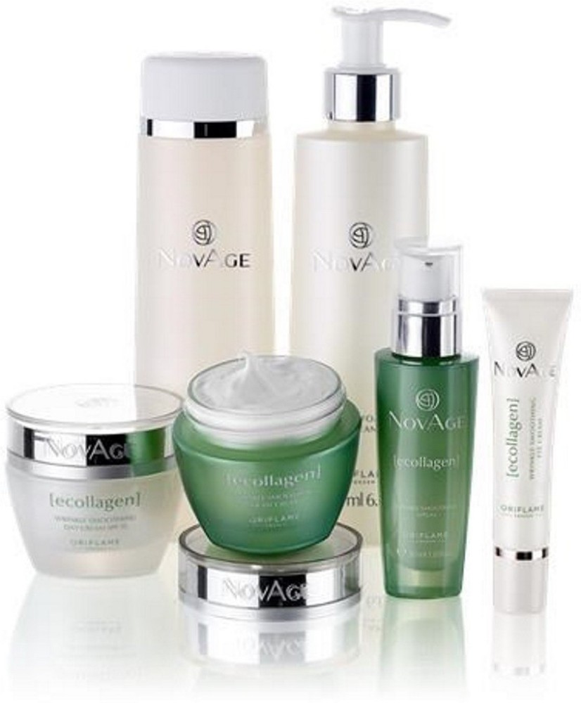 Oriflame Sweden NovAge Ecollagen SET of 6 Products Price in India ...