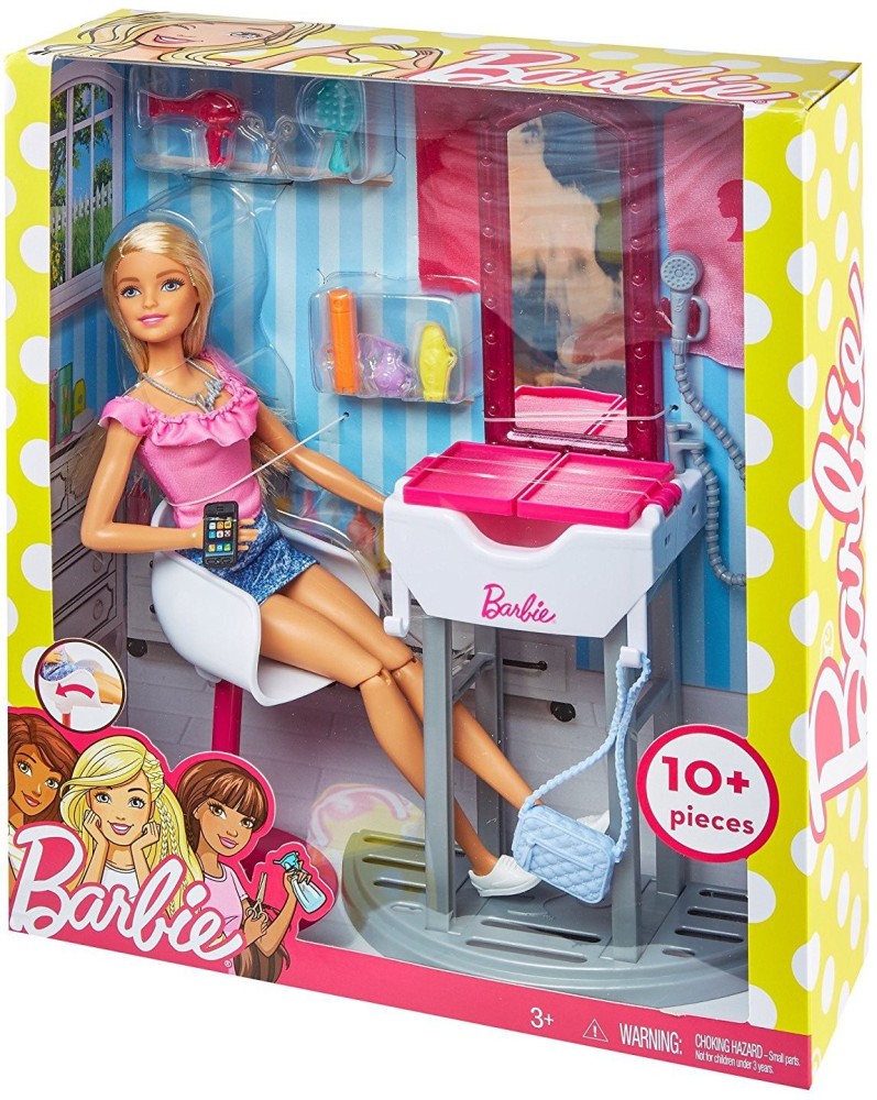 barbie salon set