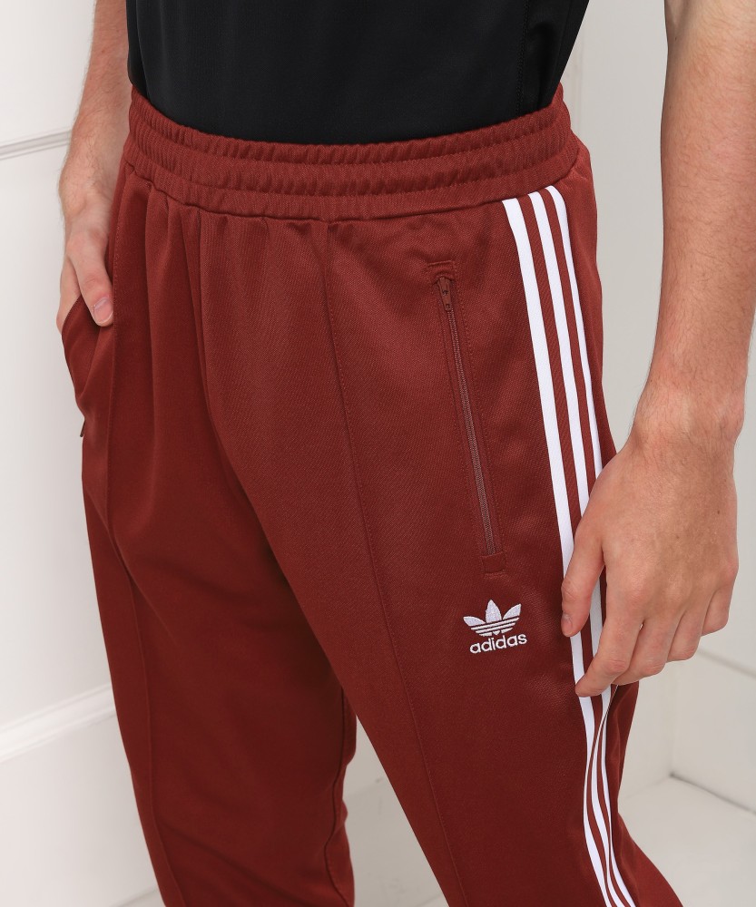 Adidas Mens Originals 3Stripes Pants Power Red