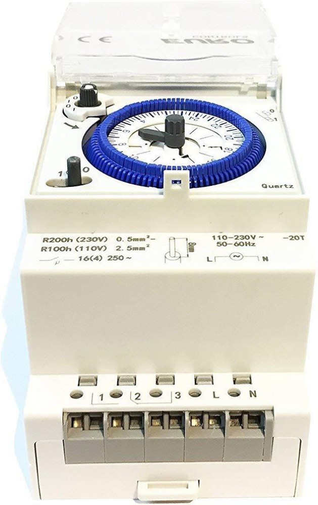 Mechanical 24 Hours Timer Switch DC 12V 30 Minutes Interval 48