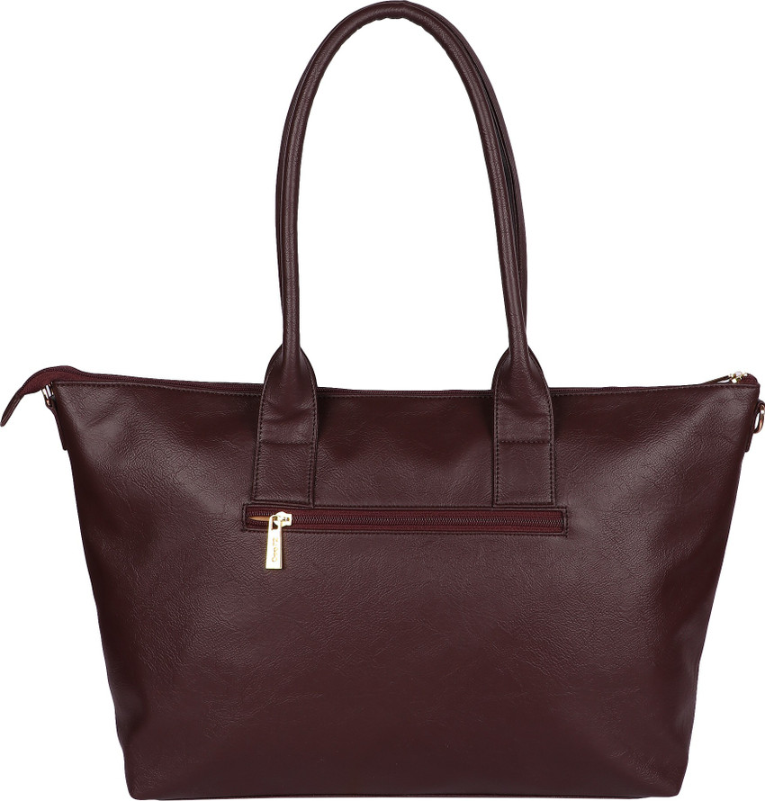 Buy OSAIZ Women Brown Tote Brown Online Best Price in India