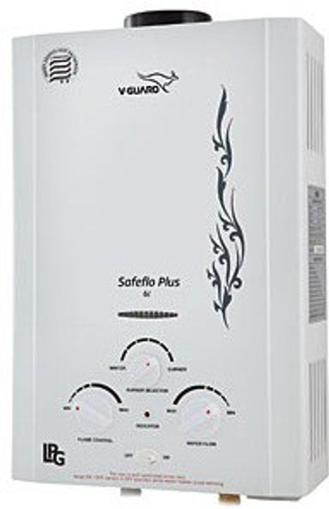 V-Guard 6 L Gas Water Geyser (Safe-Flo Prime, White) Price in India - Buy V- Guard 6 L Gas Water Geyser (Safe-Flo Prime, White) online at Flipkart.com