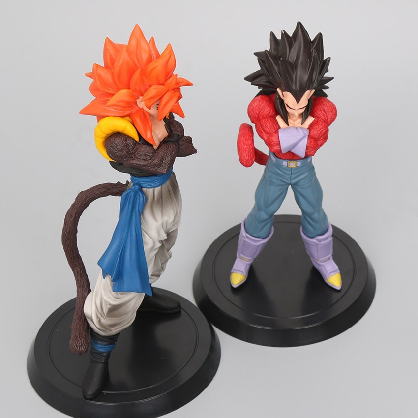 Dragon Ball GT Super Saiyan 4 Anime Figure Goku Vegeta Gogeta SSJ4 Figurine  PVC Statue Action Figures Model Collection Toys Gift