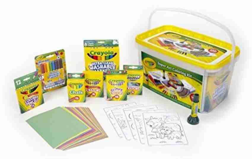 CRAYOLA Super Art & Crafts Kit, Gift for Kids, Over 75 Pieces - Super Art & Crafts  Kit, Gift for Kids, Over 75 Pieces . shop for CRAYOLA products in India.