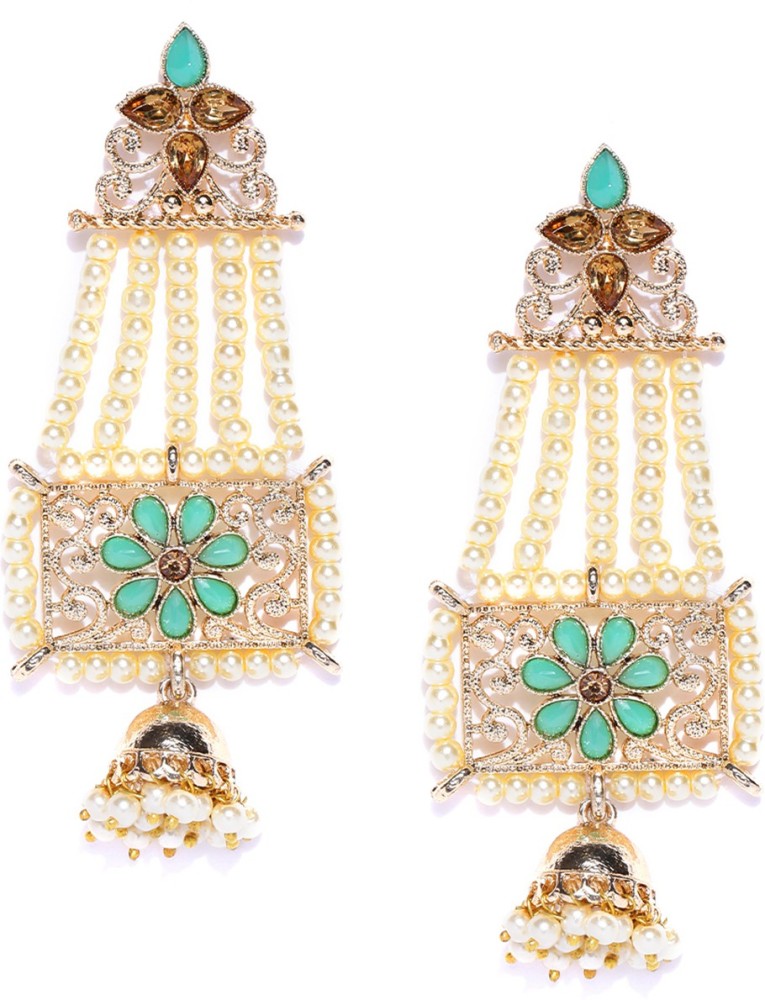 Zaveri pearls store earrings flipkart