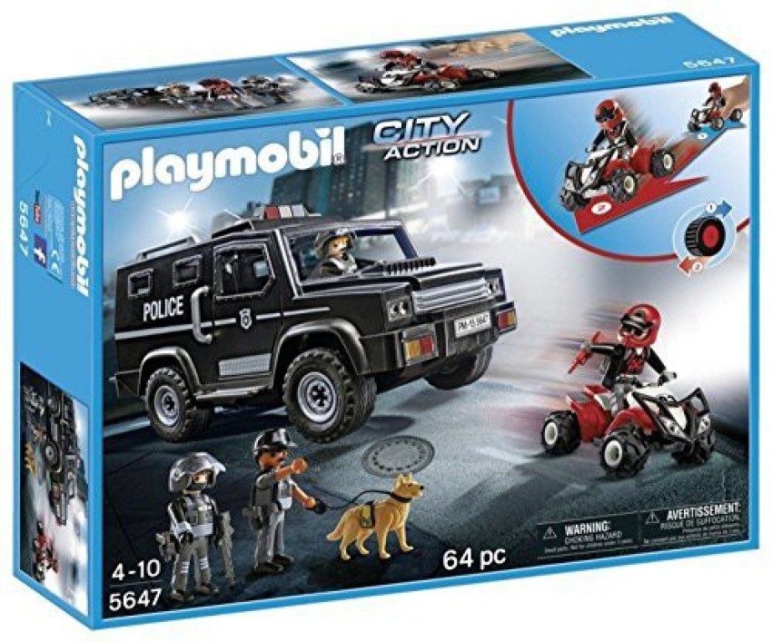Playmobil City Action Police Suv - City Police . shop for products in India. | Flipkart.com