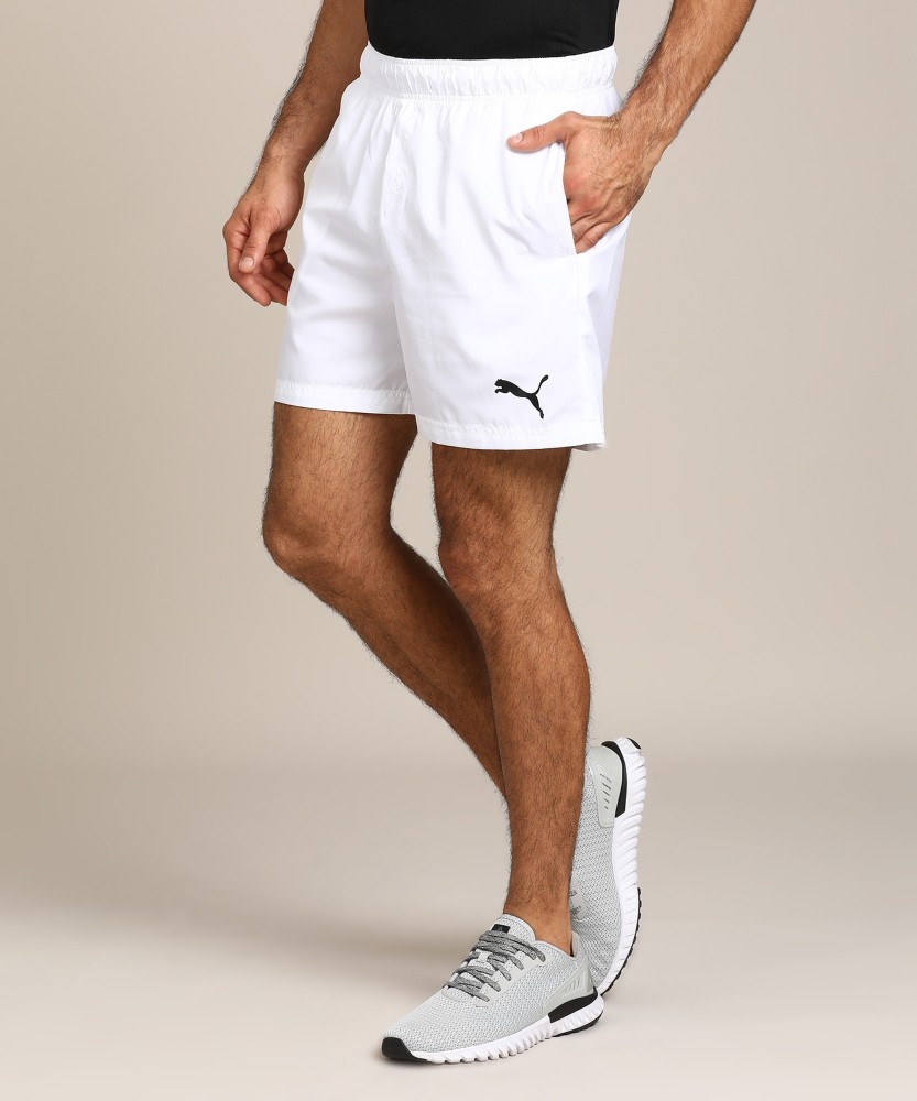 puma shorts mens white