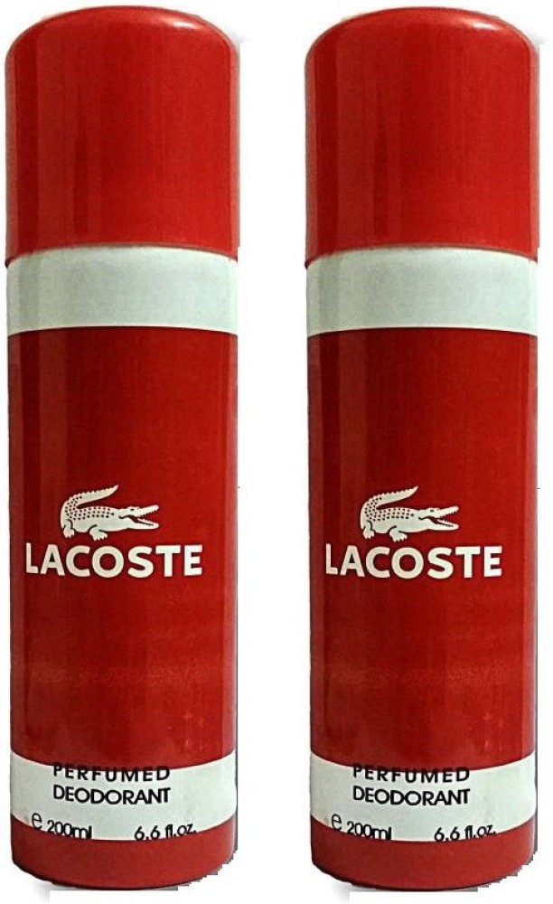 Virkelig bad Transformer LACOSTE Pack of 2 deos Deodorant Spray - For Men & Women - Price in India,  Buy LACOSTE Pack of 2 deos Deodorant Spray - For Men & Women Online In  India,