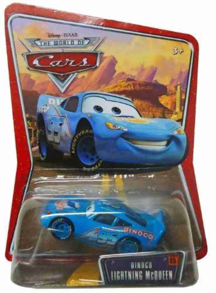Disney / Pixar Cars Series 1 Blue Dinoco Lightning McQueen Diecast Car