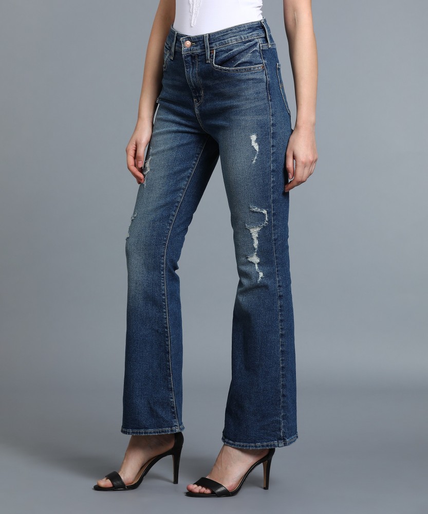 Entdecken Mehr Als 60 Levis Flared Jeans Womens Super Heiß Vn 1726