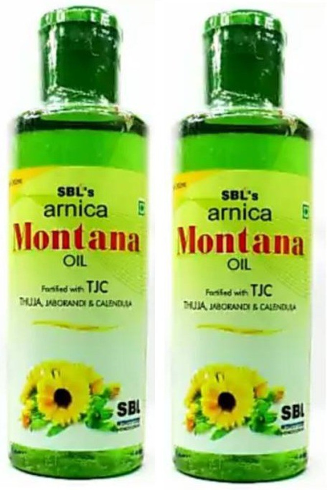 SBL Arnica Montana Hair Oil [Pack of 2] [200 MLX2 ,400ML] Hair Oil - Price  in India, Buy SBL Arnica Montana Hair Oil [Pack of 2] [200 MLX2 ,400ML] Hair  Oil Online In India, Reviews, Ratings & Features 