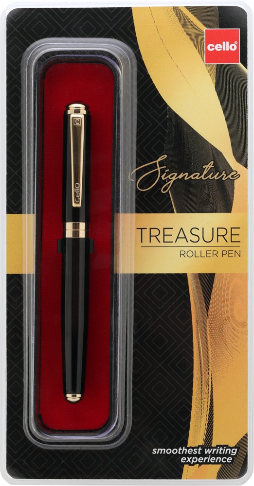 Cello Signature Treasure Roller Ball Pen - Buy Cello Signature Treasure Roller  Ball Pen - Roller Ball Pen Online at Best Prices in India Only at