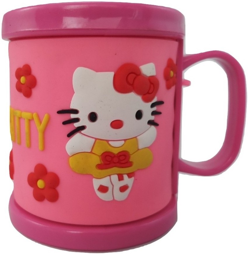 Plastic Cup Hello Kitty Pink 200ml