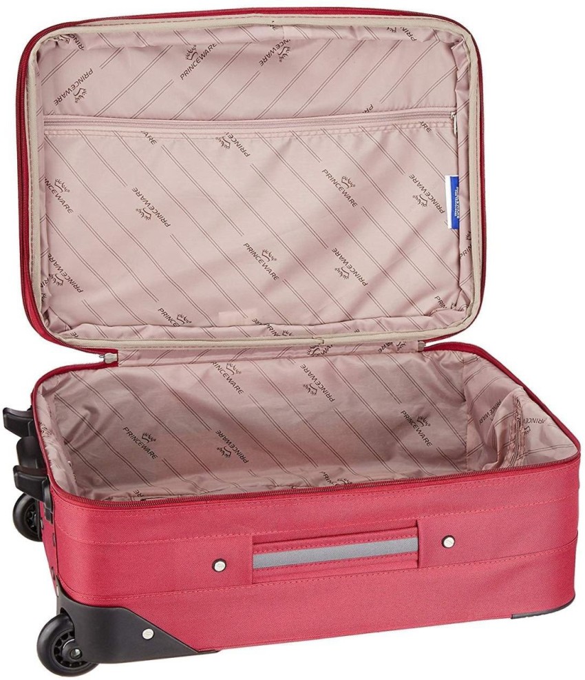 Sonnet VALOUR Expandable Check-in Suitcase - 25 inch RED - Price in India