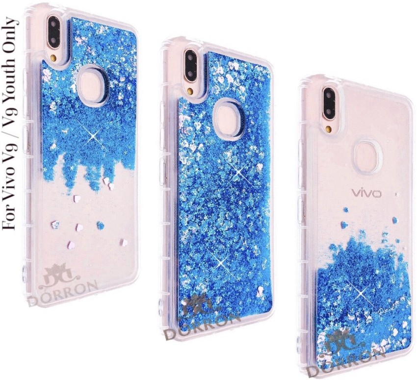 MobiTussion® Luxury Glossy Mirror Tempered Glass Camera Lance Protection  Hard Back Case Cover for Vivo V9 / Vivo V9 Youth/Vivo V9 Pro (White) :  : Electronics