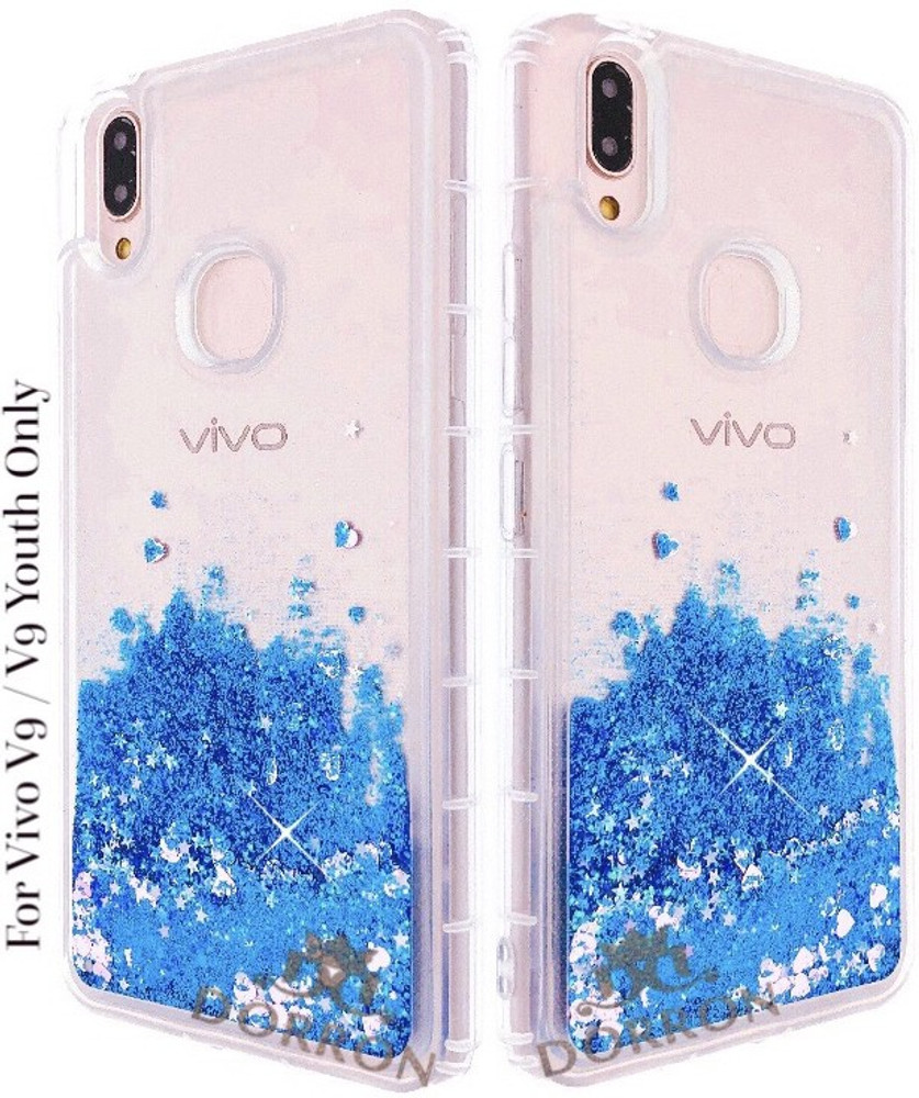 MobiTussion® Luxury Glossy Mirror Tempered Glass Camera Lance Protection  Hard Back Case Cover for Vivo V9 / Vivo V9 Youth/Vivo V9 Pro (White) :  : Electronics