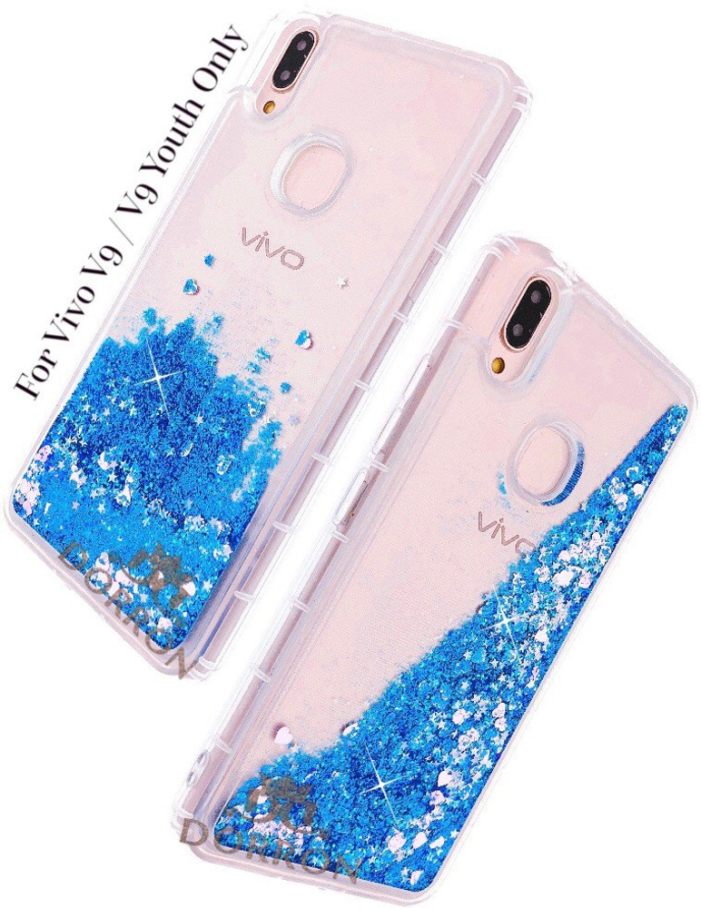 MobiTussion® Luxury Glossy Mirror Tempered Glass Camera Lance Protection  Hard Back Case Cover for Vivo V9 / Vivo V9 Youth/Vivo V9 Pro (White) :  : Electronics