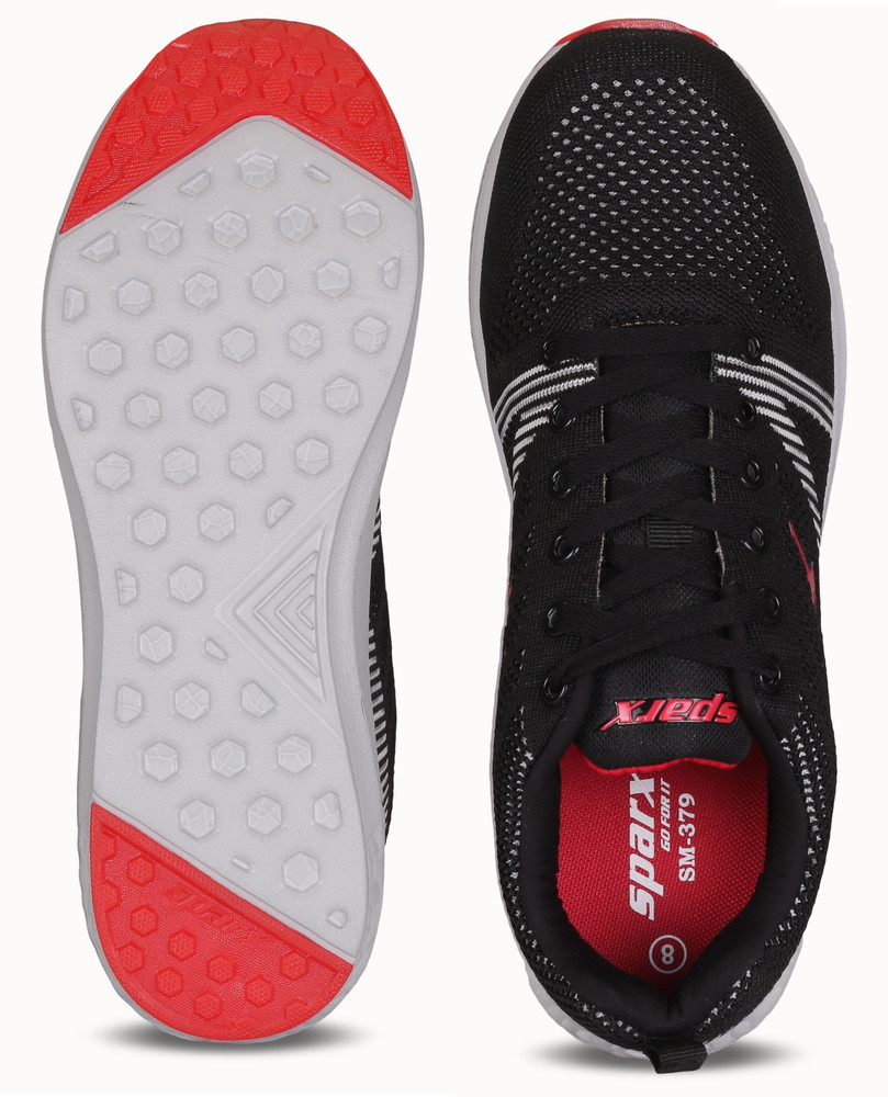 Buy Sparx Men SM-379 Black Red Walking 