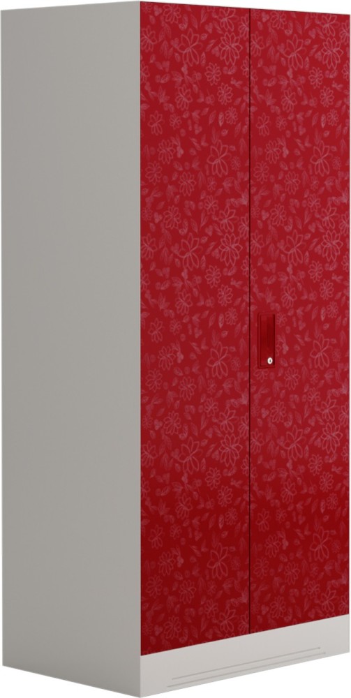 GODREJ INTERIO Slimline Fantasia 2 Door Steel Almirah with Locker