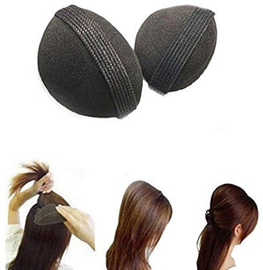 BLACKBOND Hair Puff Up Volumizer Banana Bumpits Maker Hairstyle Accessory 3  Pieces Black  Amazonin Beauty