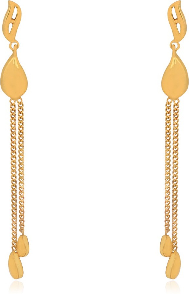 PC Jeweller The Anahat Yellow Gold 22kt Stud Earring Price in India  Buy PC  Jeweller The Anahat Yellow Gold 22kt Stud Earring online at Flipkartcom