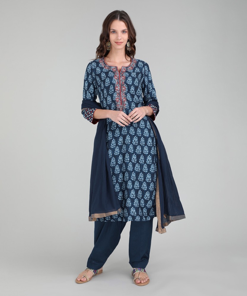 biba kurta salwar dupatta set