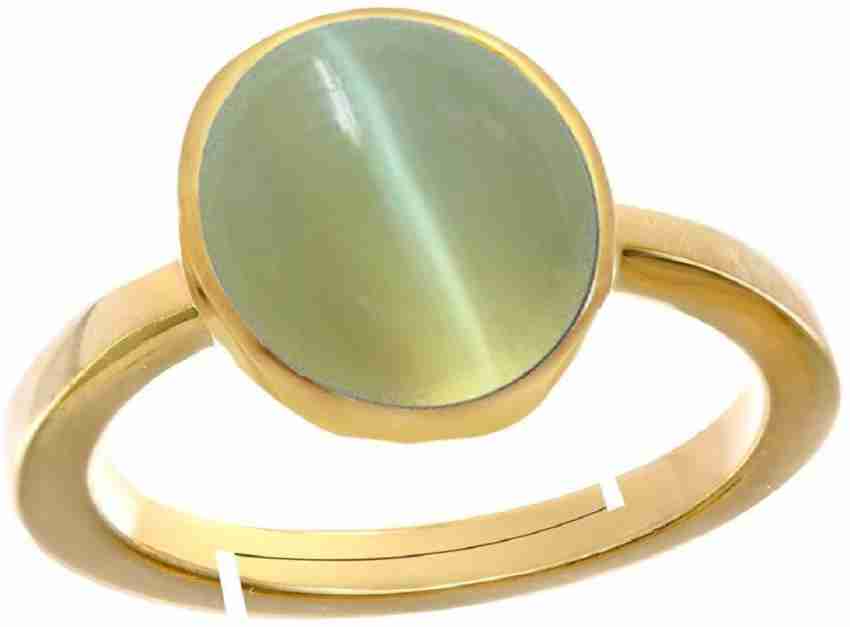 Cat eye stone deals gold ring